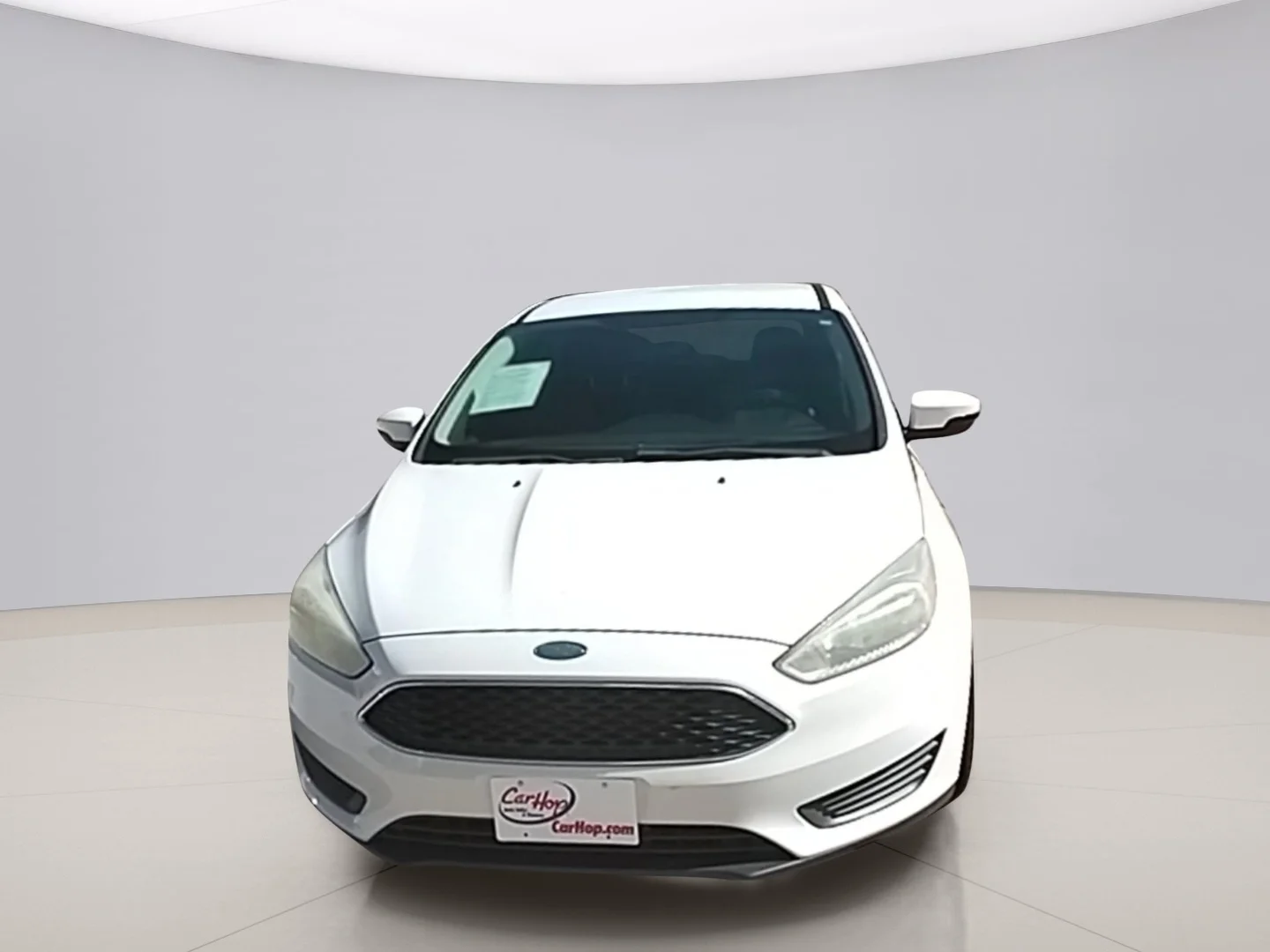Used 2015 White Ford SE HATCHBACK image 8