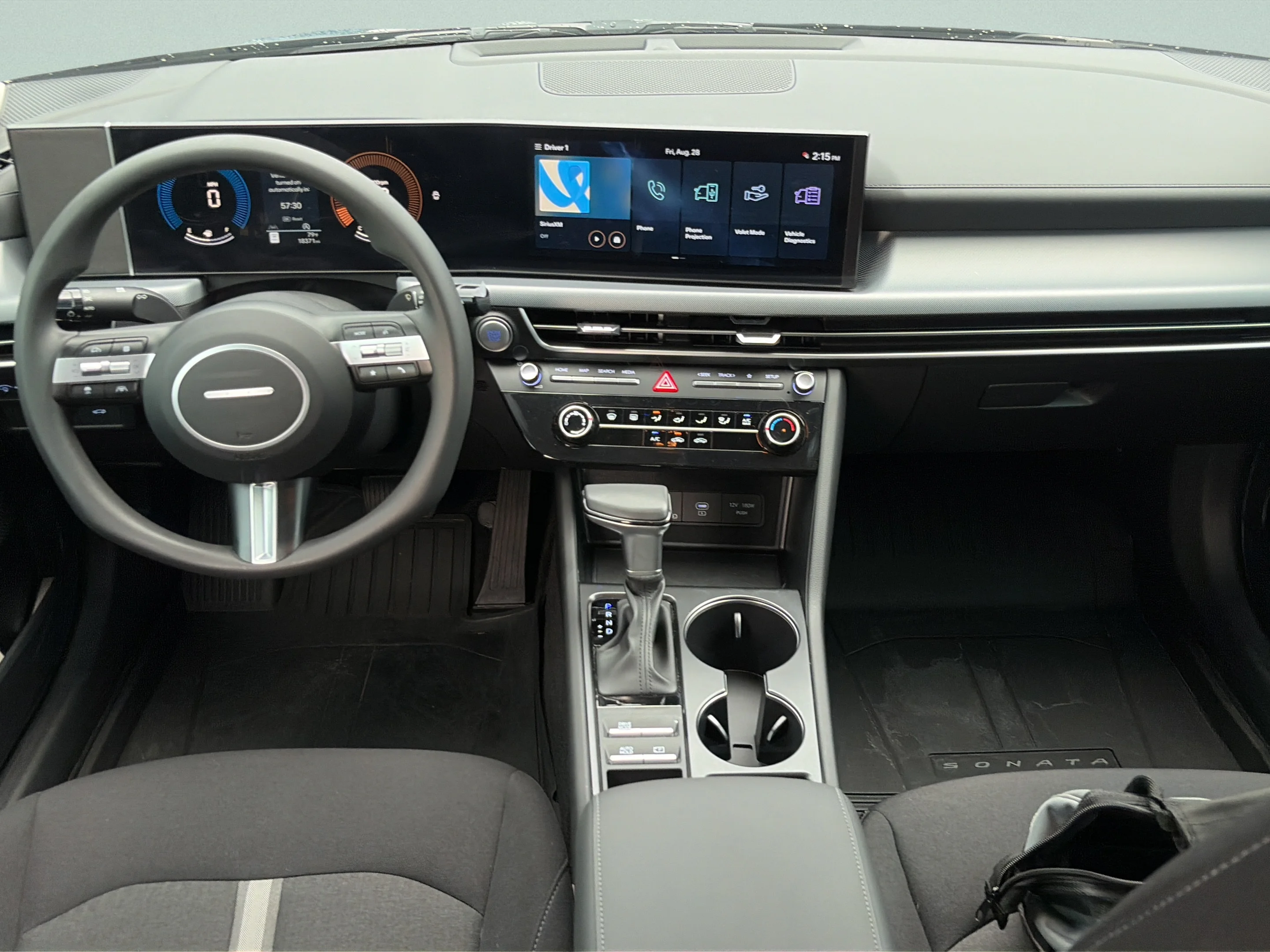 Used 2025 Carbon Blue Hyundai SE image 12