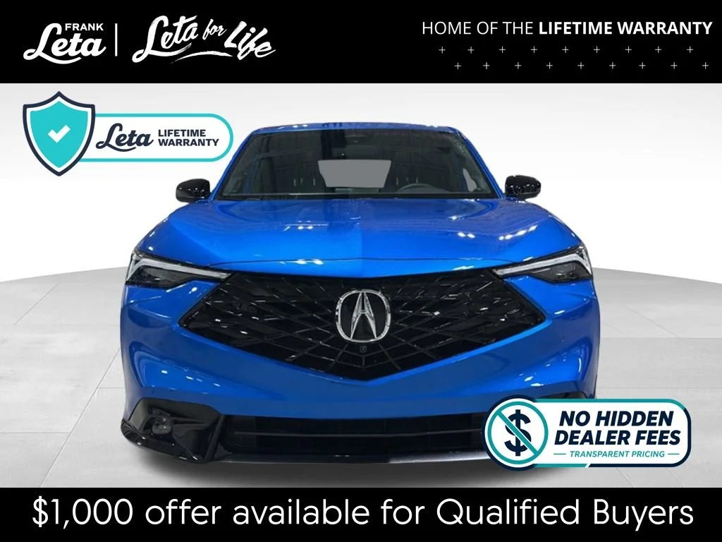 New 2026 Dbl Apex Blue Pearl Ii Acura A-Spec Advance Package image 9