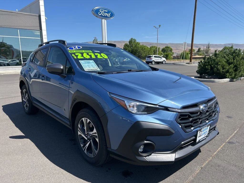 Used 2024 Horizon Blue Pearl Subaru Premium image 1