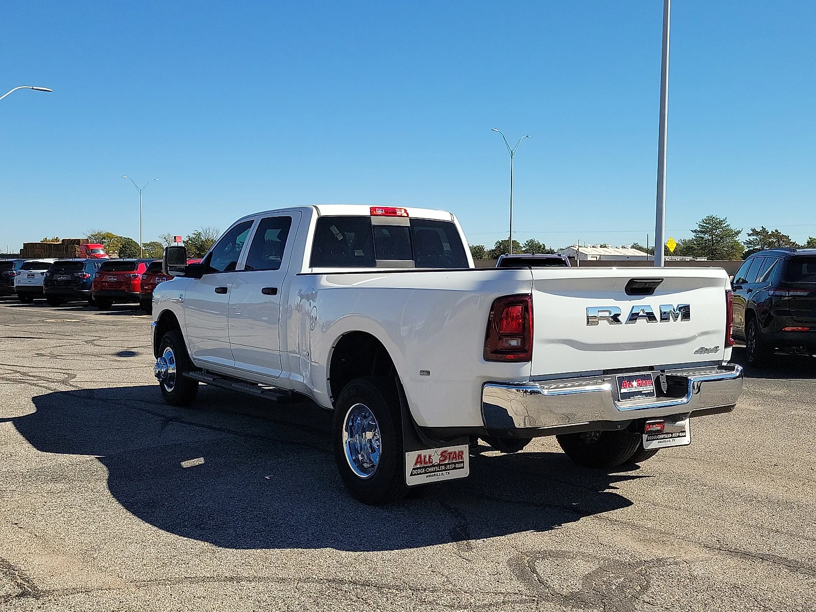 New 2026 Bright White Ram TRADESMAN CREW CAB 4X4 8