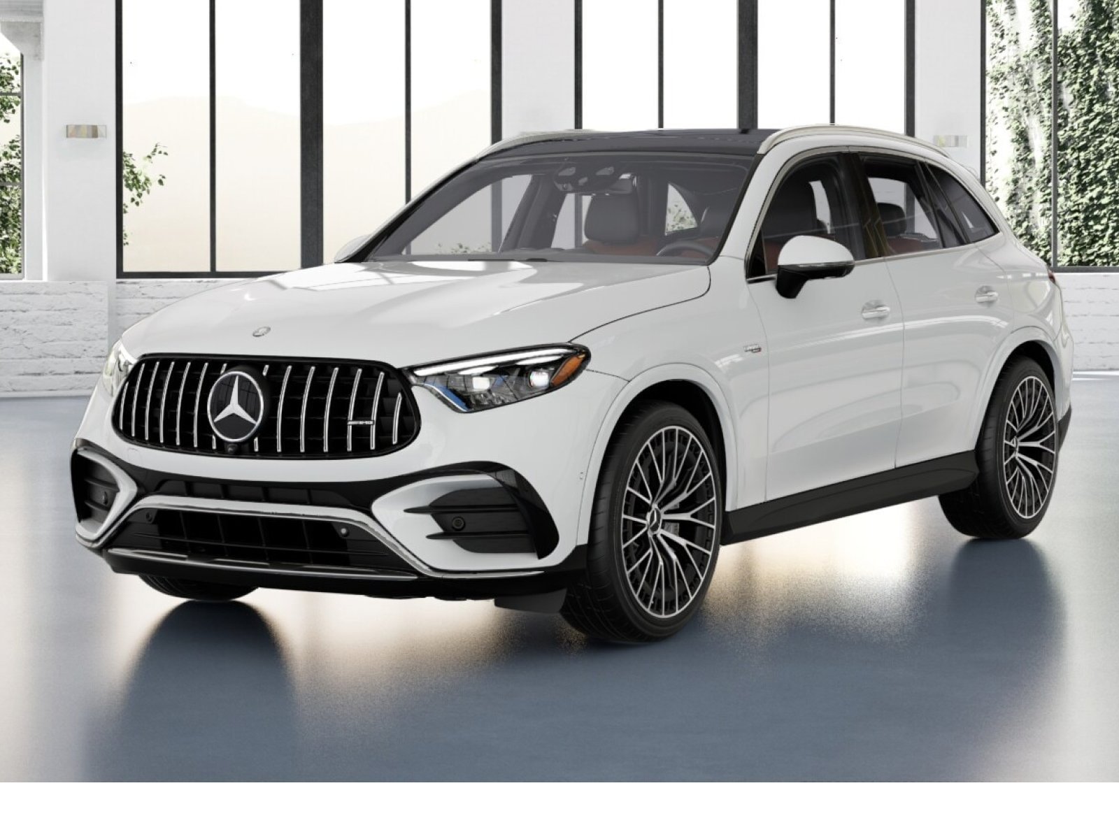 New 2027 Polar White Mercedes-Benz AMG® GLC 53 4MATIC+ SUV image 1