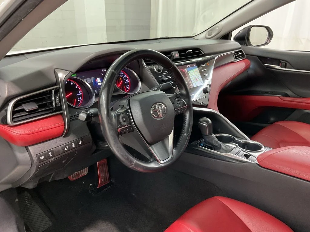 Used 2020 Midnight Black Metallic Toyota XSE image 17