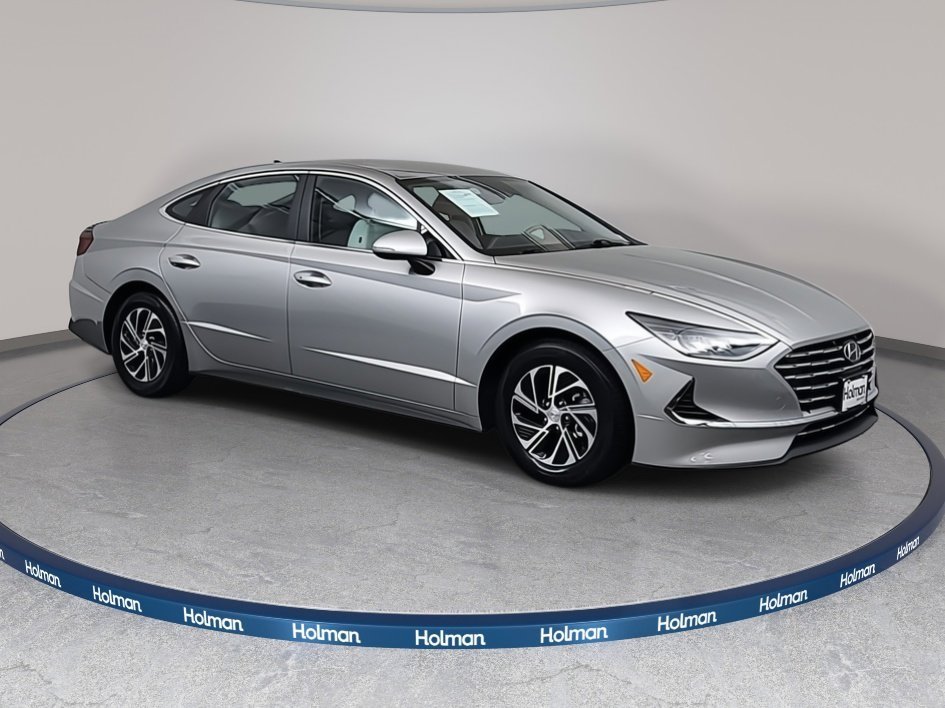 2021 Hyundai Sonata Hybrid Blue photo 3