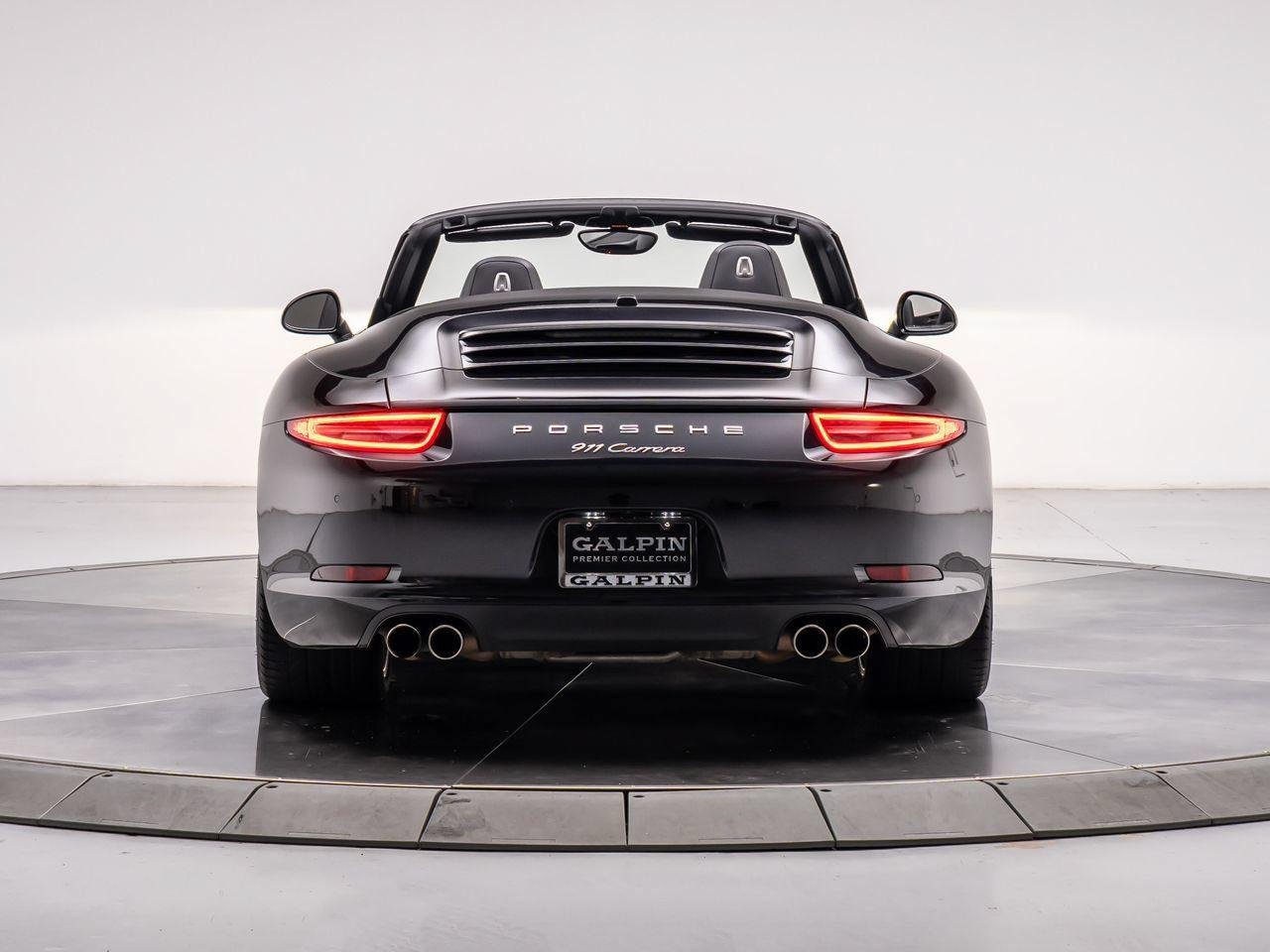 Used 2016 JET BLACK METALLIC Porsche Carrera image 4