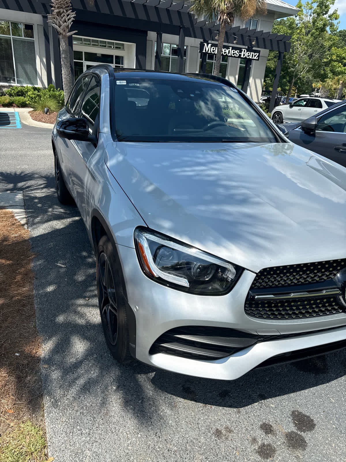 Certified Used 2020 Iridium Silver Metallic Mercedes-Benz GLC 300 image 2