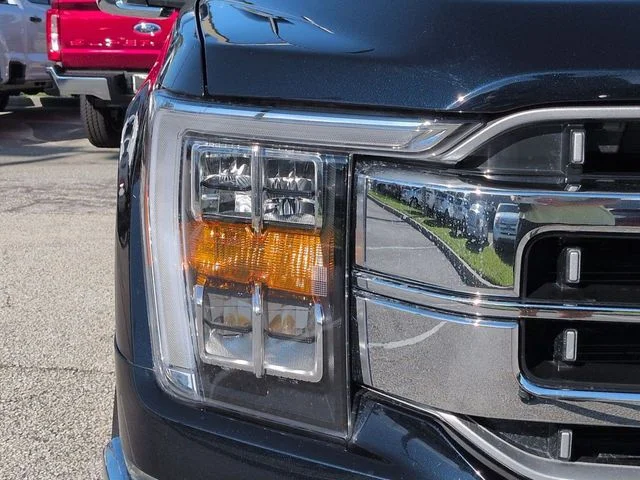 Certified Used 2023 Blue Metallic Ford Lariat image 10