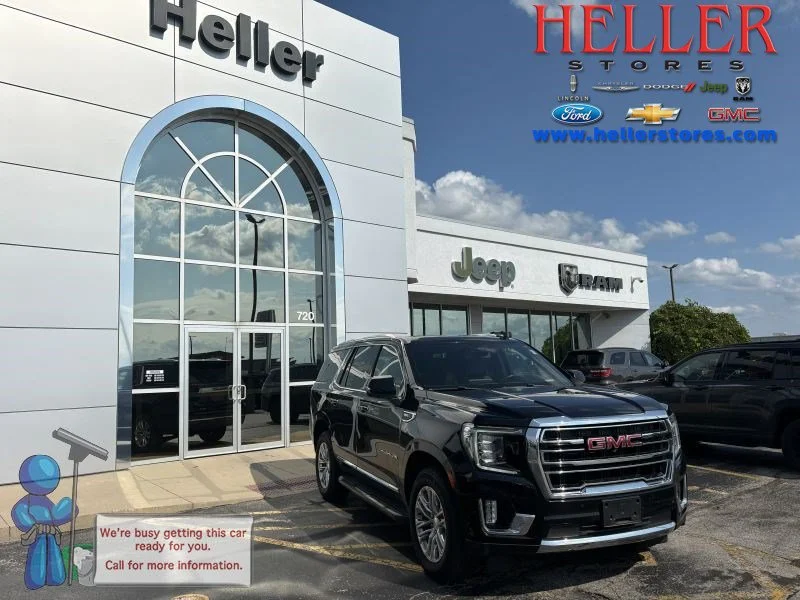 Used 2021 Onyx Black GMC SLT image 1