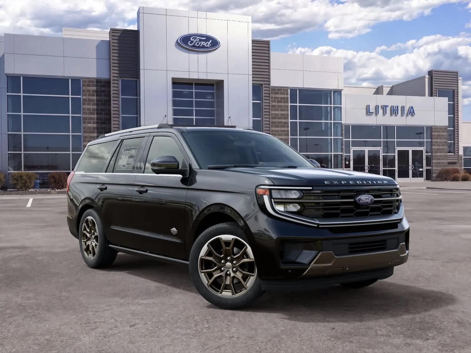 New 2027 Agate Black Metallic Ford King Ranch® image 4