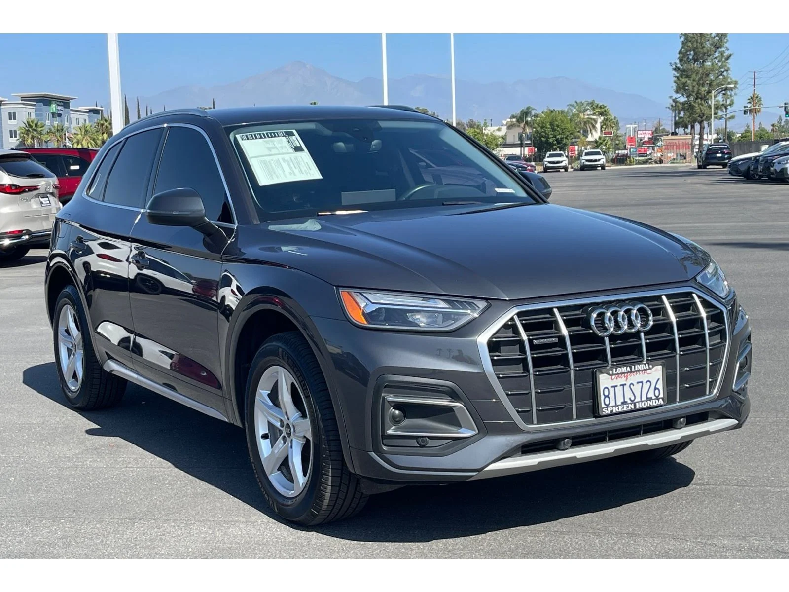 Used 2021 Manhattan Gray Metallic Audi Premium image 8