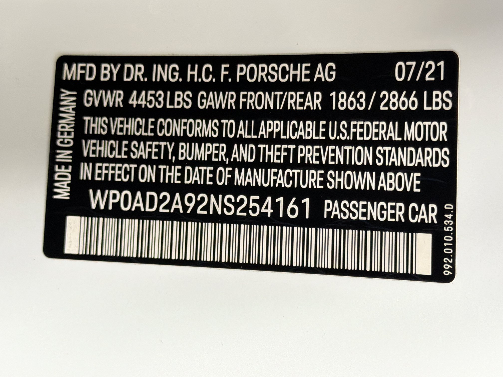 Certified Used 2022 White Porsche Turbo S image 41