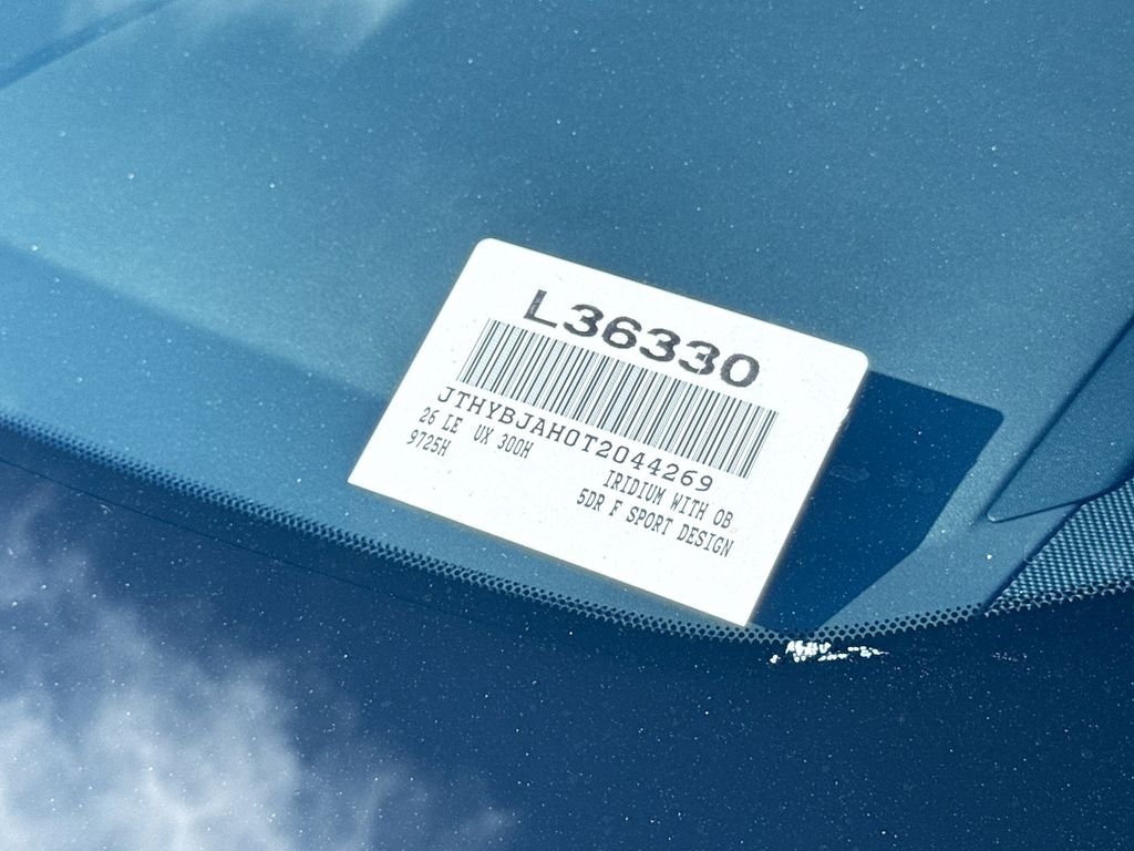 New 2026 Iridium with Obsidian roof Lexus F SPORT DESIGN image 16