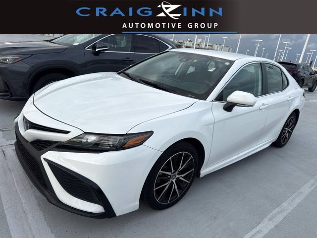 Used 2023 White Toyota SE image 1
