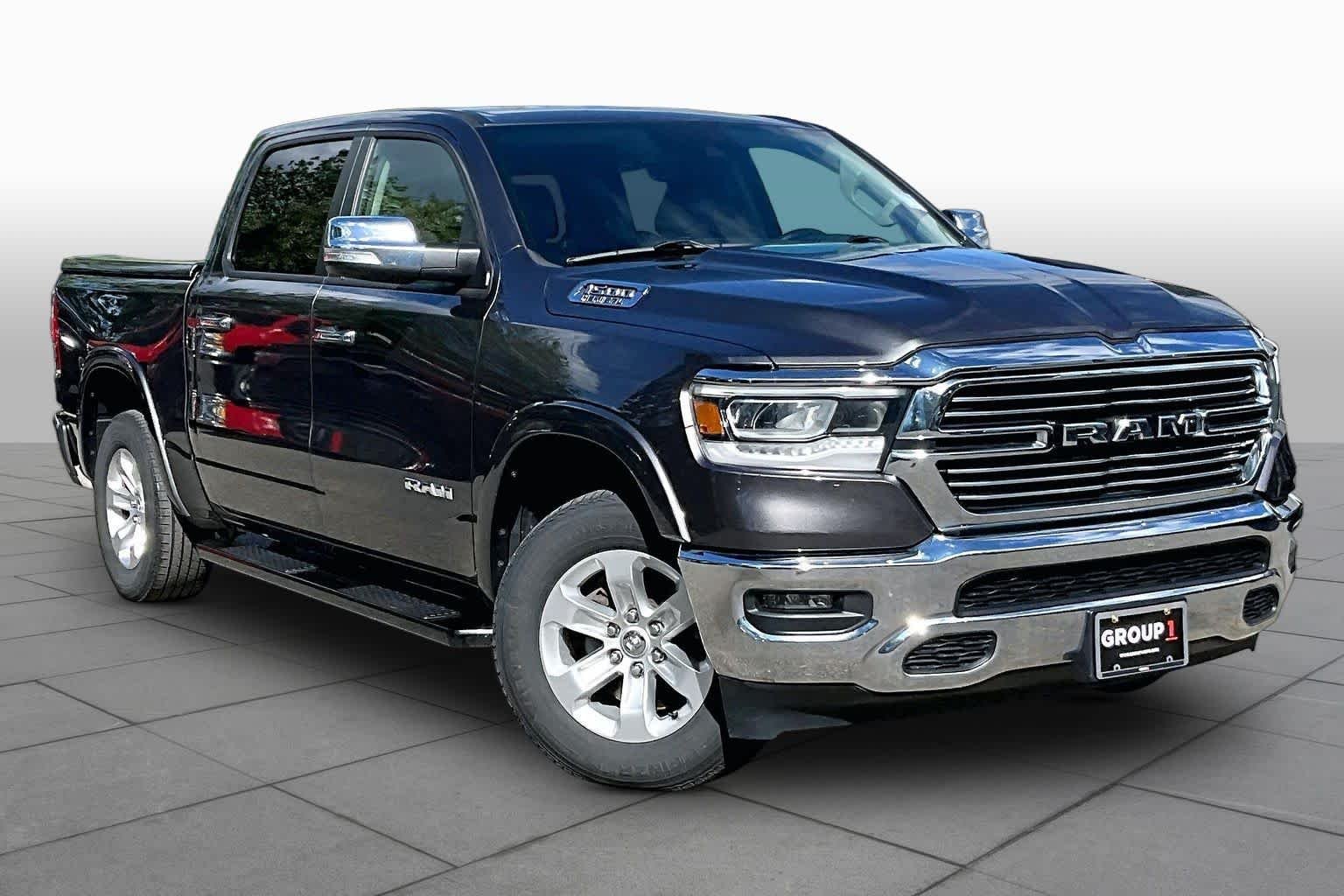 Used 2022 Granite Crystal Metallic Clearcoat Ram Laramie image 3