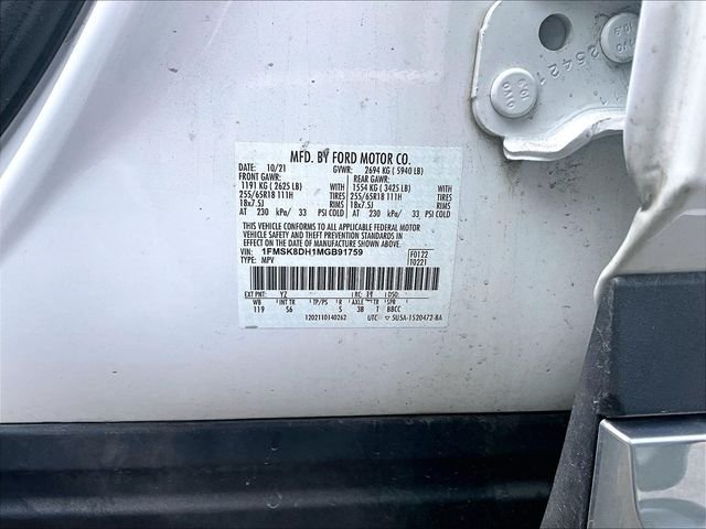 Used 2021 White Ford XLT image 9