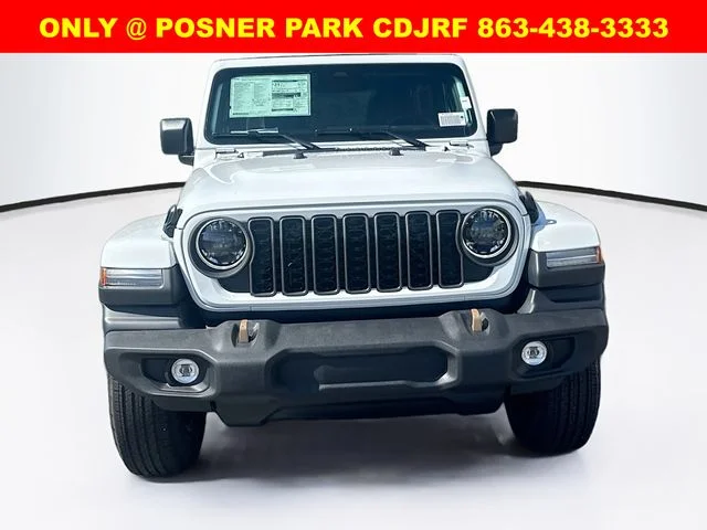 New 2026 Bright White Clear-Coat Exterior Paint Jeep  image 2