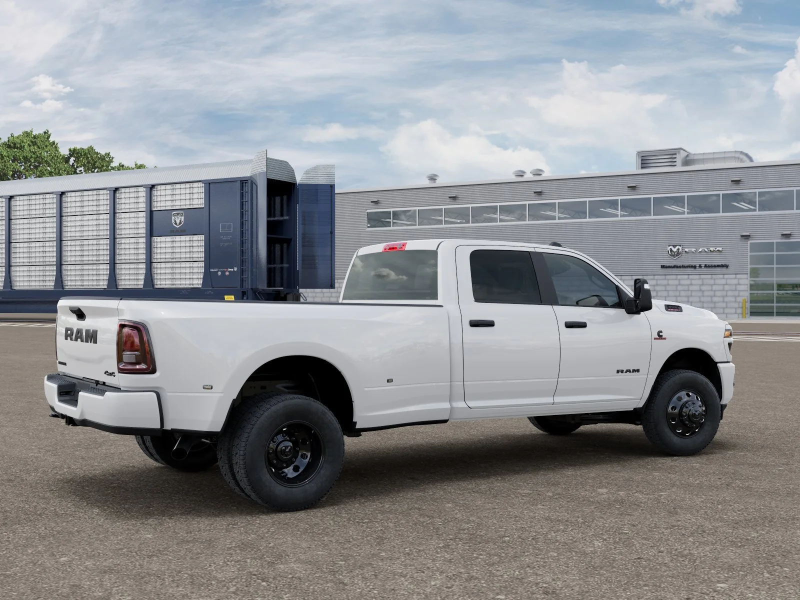 New 2026 Bright White Clearcoat RAM BIG HORN image 4
