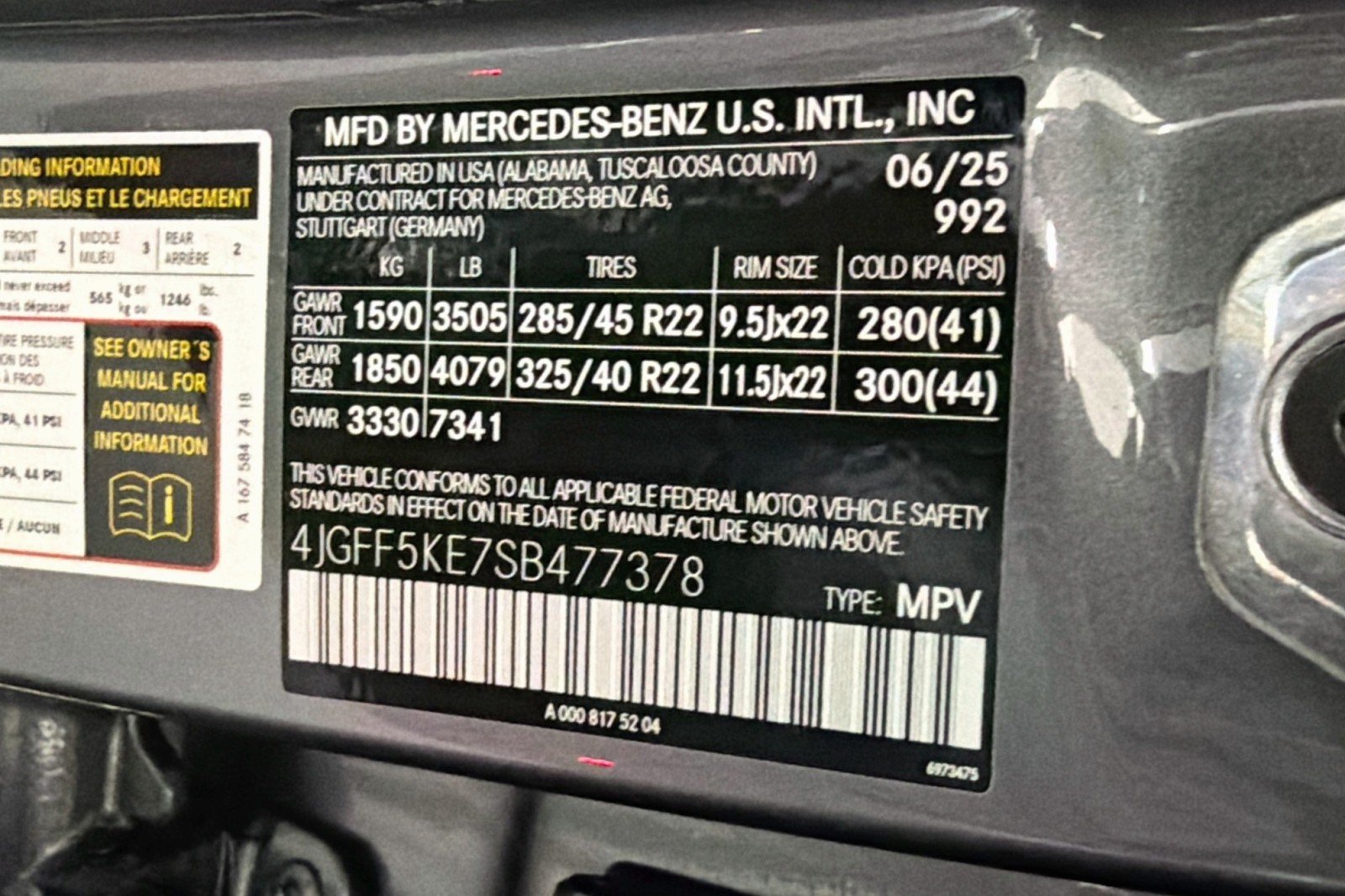 Certified Used 2025 Selenite Grey Metallic Mercedes-Benz 450 image 26