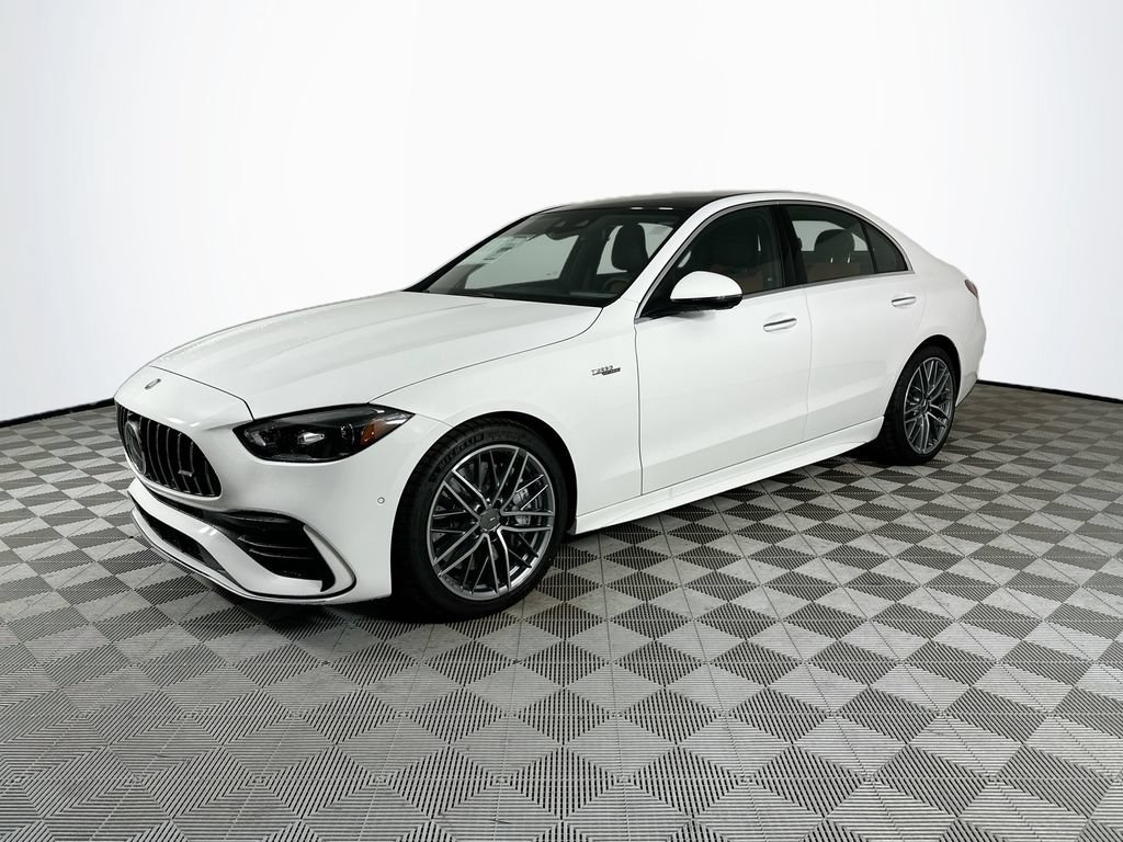 New 2026 Polar White Mercedes-Benz C 43 AMG® image 37