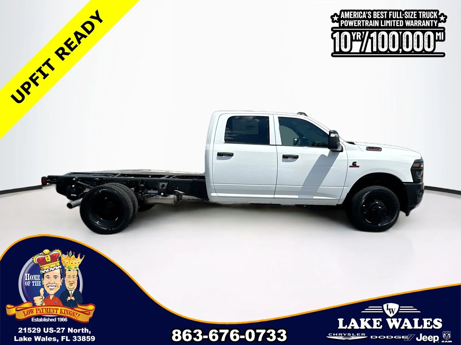 New 2026 Bright White Clear-Coat Exterior Paint RAM TRADESMAN image 7