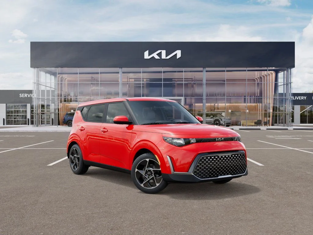 New 2025 Red Kia EX image 8