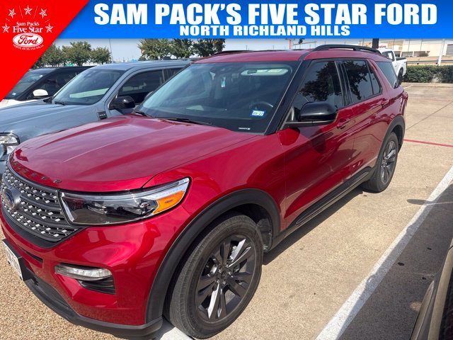 Used 2023 Red Ford XLT image 1