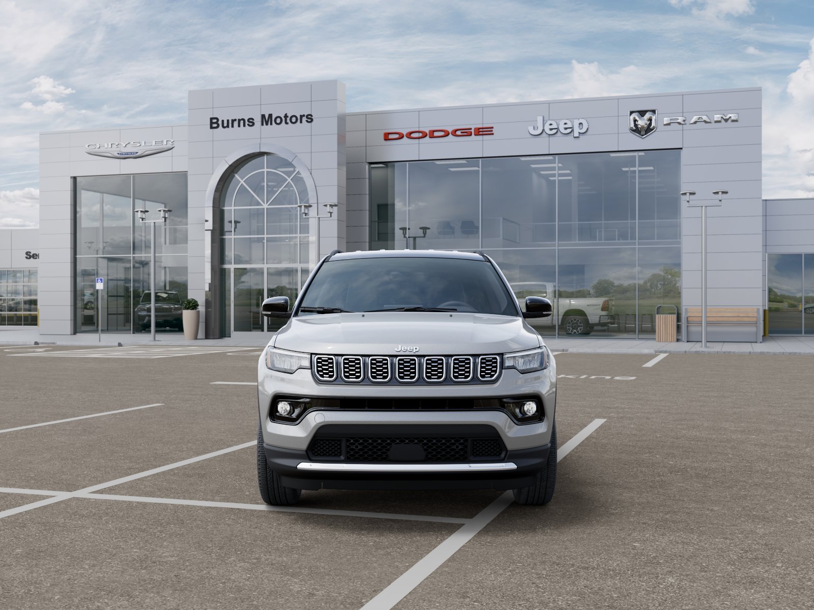 New 2026 Silver Zynith Metallic Clear-Coat Exterior Paint Jeep Limited image 6