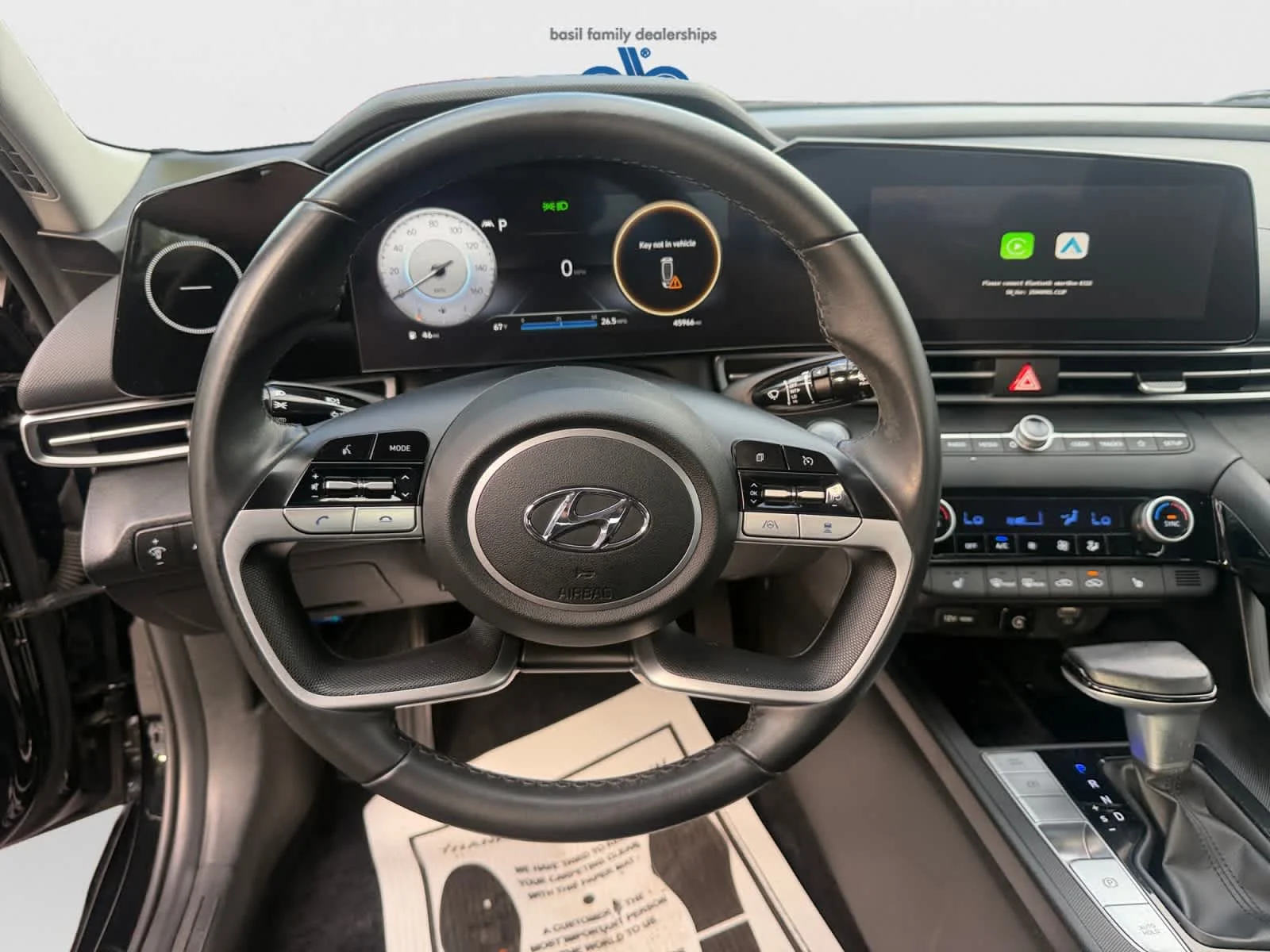 Used 2023 Phantom Black Hyundai SEL image 16