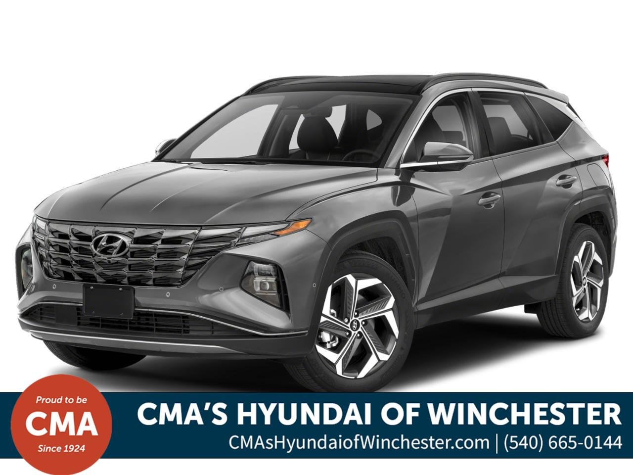 Used 2022 Amazon Gray Hyundai Limited image 1