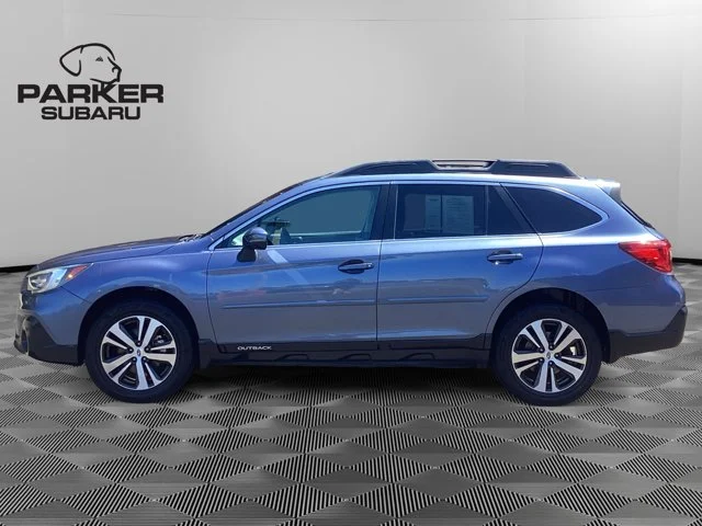 Used 2018 Twilight Blue Metallic Subaru Limited image 2