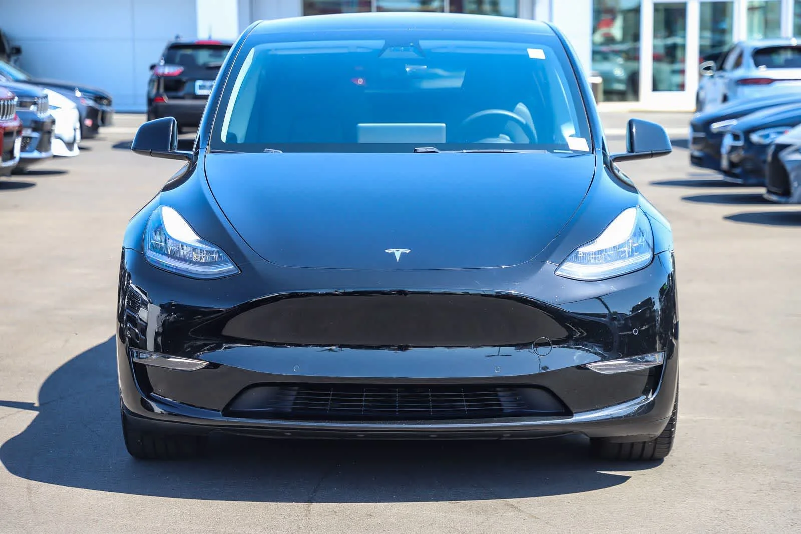 Used 2021 White Tesla Performance image 2