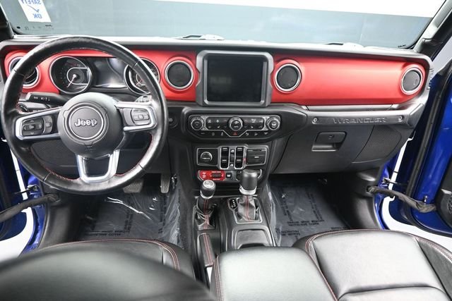 Used 2020 Blue Jeep Unlimited Rubicon image 9