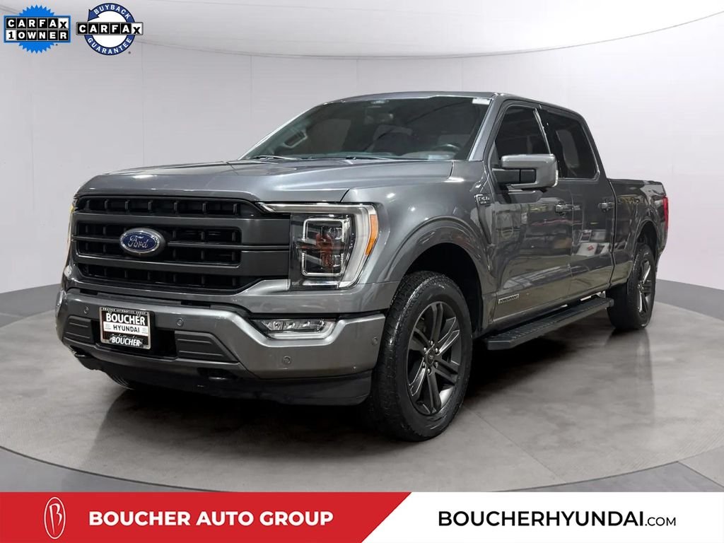 Used 2022 Carbonized Gray Metallic Ford Lariat image 7