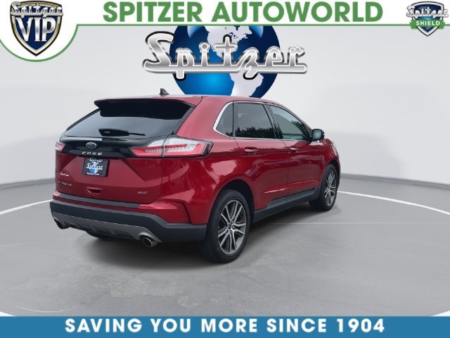 Used 2021 Red Ford Titanium image 9