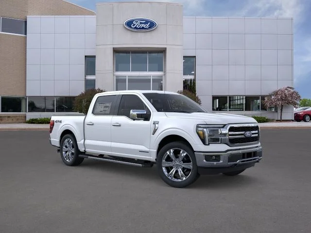 New 2026 White Metallic Ford Lariat image 7