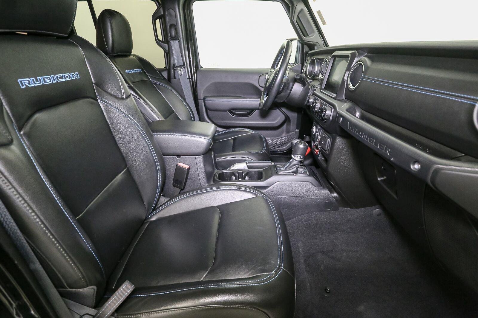 Used 2022 Black Clearcoat Jeep Unlimited Rubicon image 18