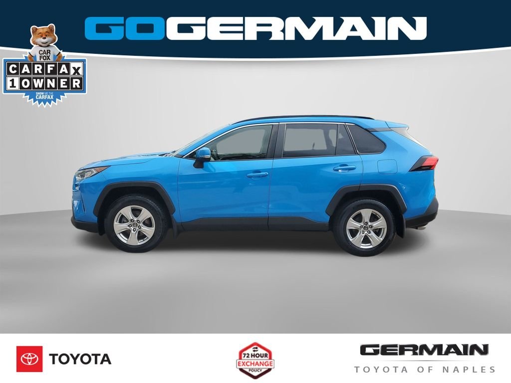 Used 2019 Blue Toyota XLE image 12