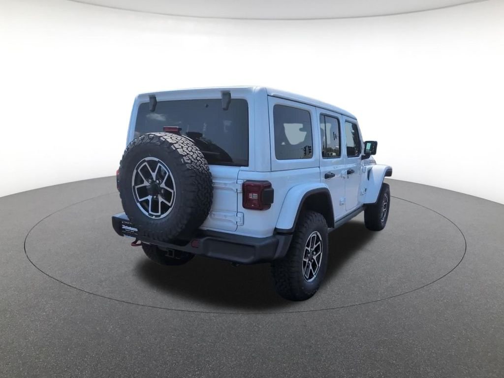 New 2026 Bright White Clearcoat Jeep Rubicon image 5