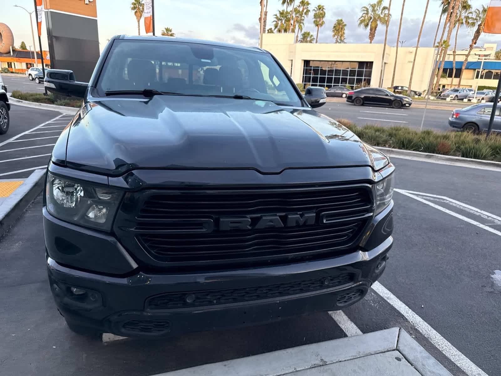 Used 2019 Diamond Black Crystal Pearlcoat Ram Big Horn/Lone Star image 5