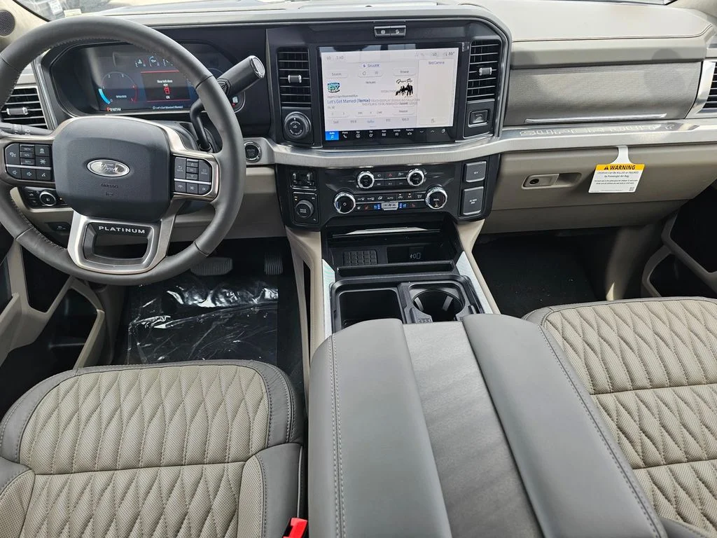 New 2026 Star White Metallic Tri-Coat Ford F-350® Platinum® image 19
