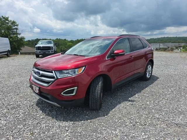 Used 2017 Ruby Red Metallic Tinted Clearcoat Ford SEL image 15
