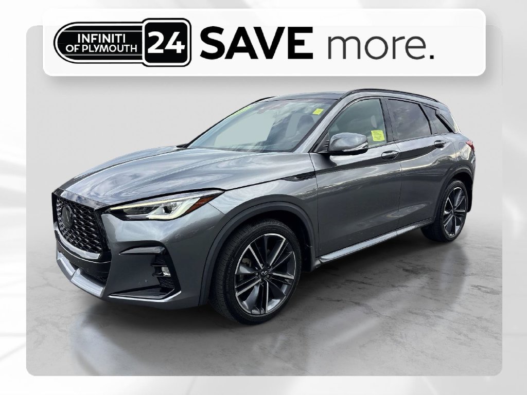 Certified Used 2023 Gray INFINITI SPORT image 1
