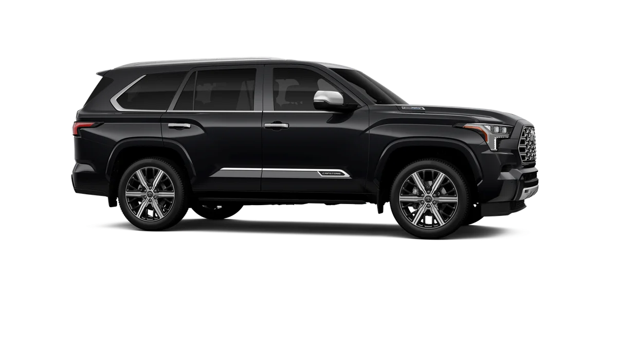 New 2026 Midnight Black Metallic Toyota Capstone image 13