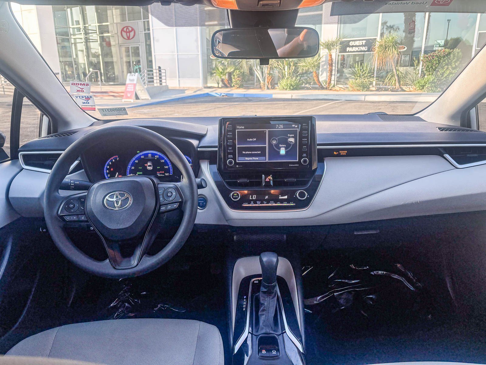 Used 2022 White Toyota Hybrid LE image 14