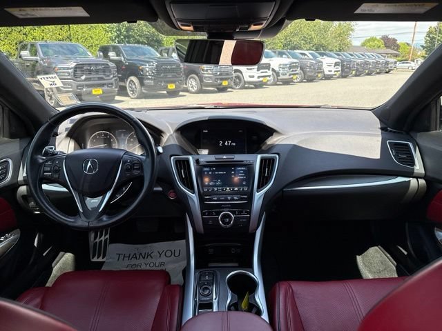 Used 2018 San Marino Red Acura 3.5L V6 image 17