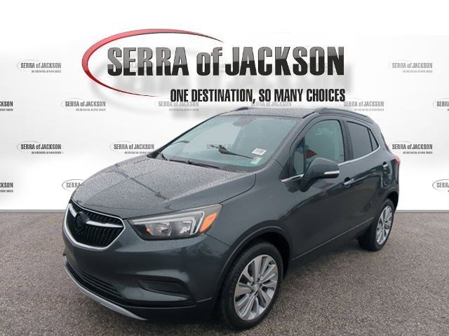 Used 2018 Includes (CM5) Black Carbon Metallic lower exterior accent color, Paint code W700S. Buick Preferred image 4