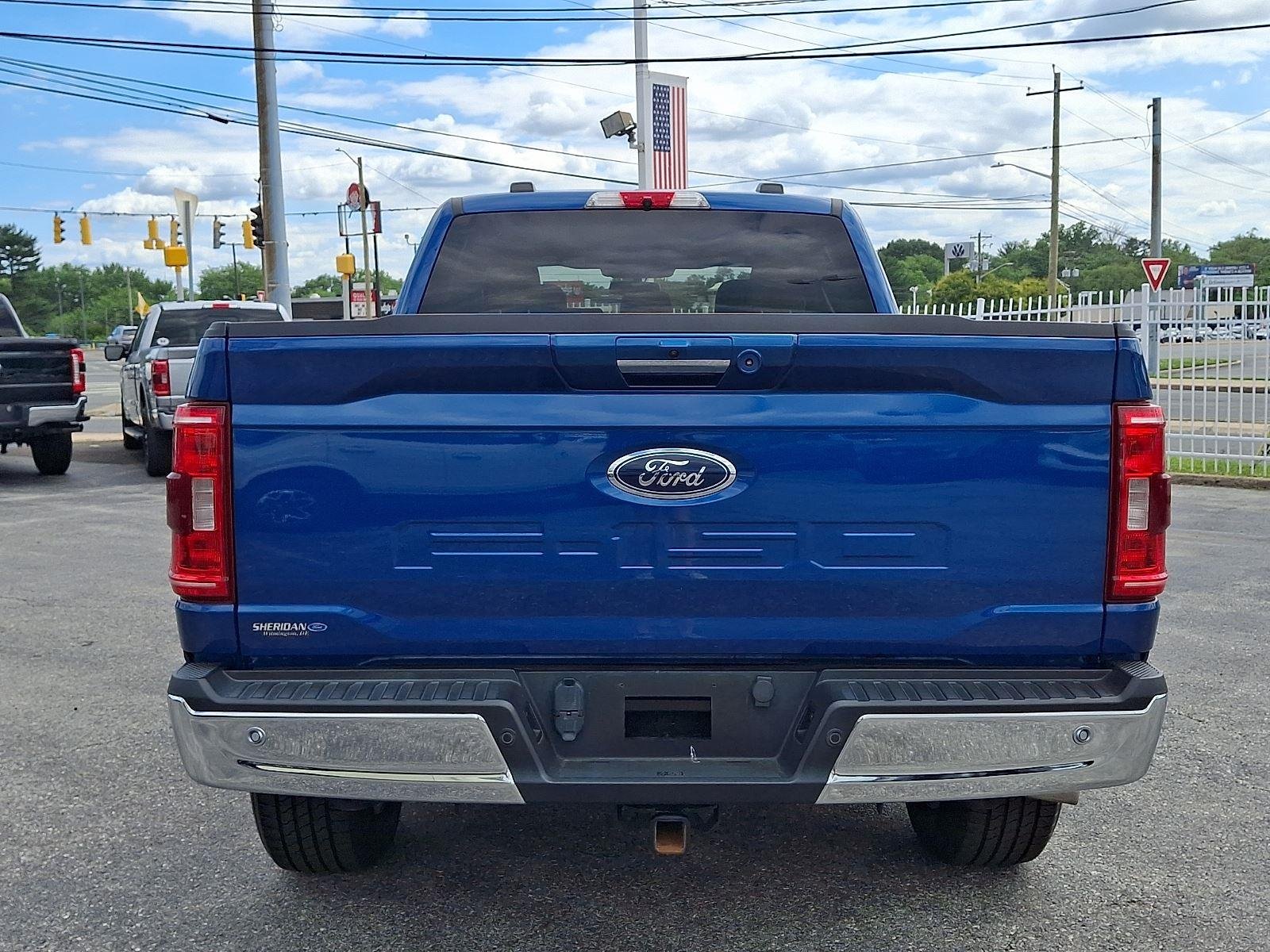 Certified Used 2022 Atlas Blue Ford XLT image 5