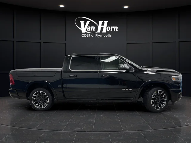 New 2026 Diamond Black Crystal Pearl-Coat Exterior Paint RAM Limited image 2