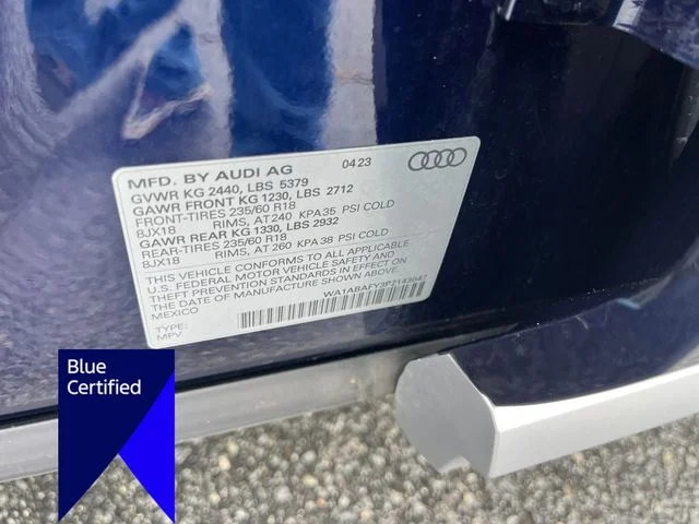 Used 2023 Blue Audi 40 Premium image 36