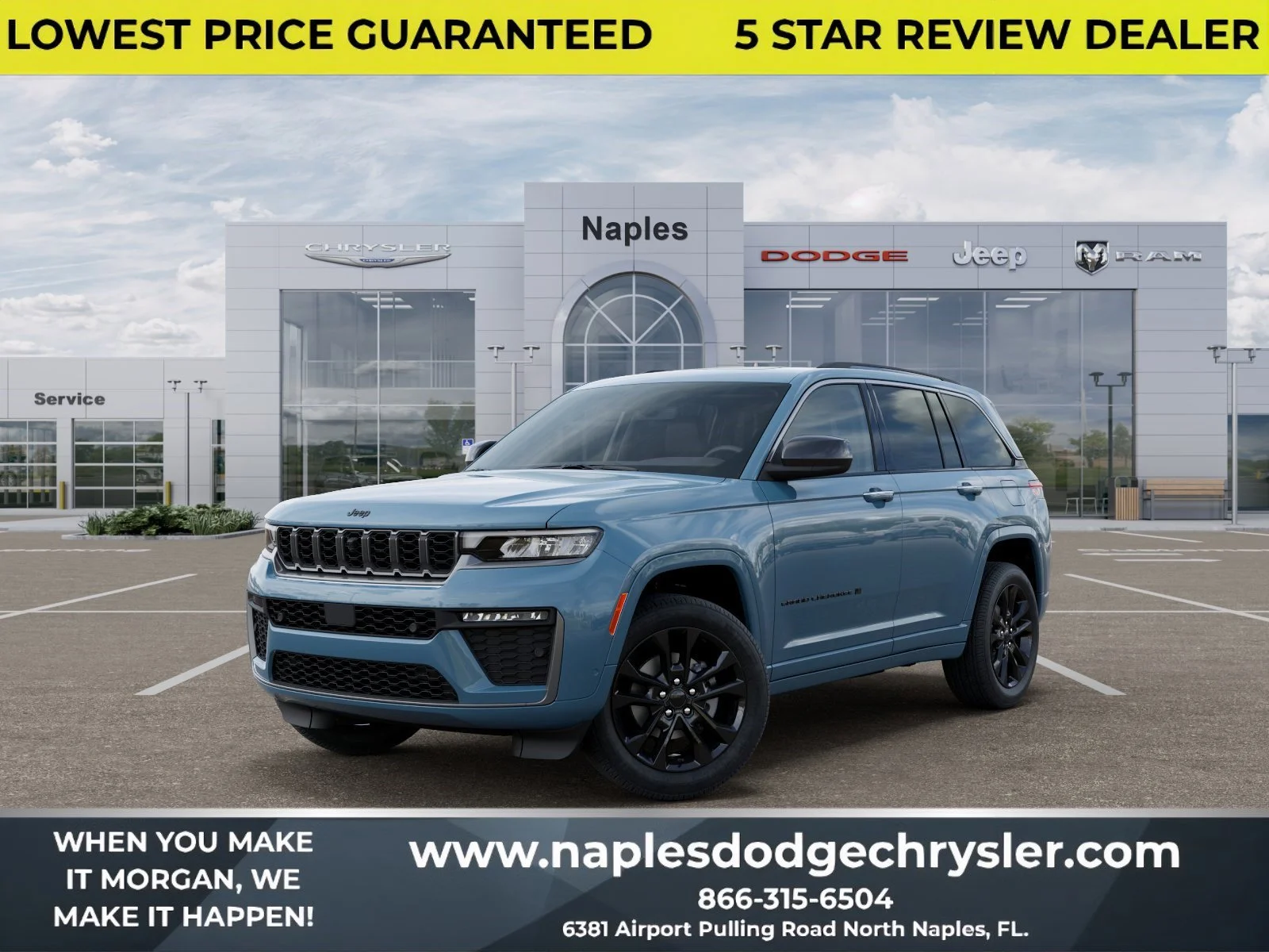 New 2026 Steel Blue Exterior Paint Jeep Limited Reserve image 1